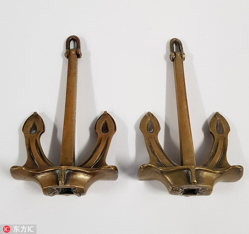 タイタニック號の錨がオークションに　予想価格は75萬ポンド