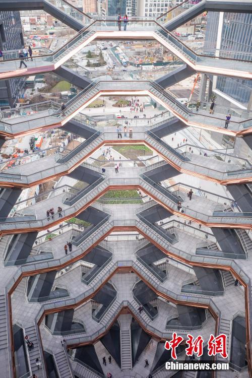 米ハドソン?ヤードが開業(yè)、迷宮のようなベッセルが新たなスポットに