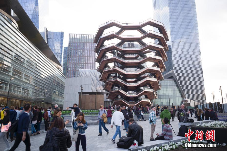 米ハドソン?ヤードが開業(yè)、迷宮のようなベッセルが新たなスポットに