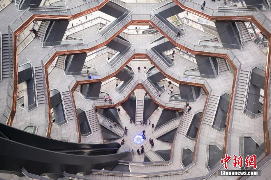 米ハドソン?ヤードが開業(yè)、迷宮のようなベッセルが新たなスポットに