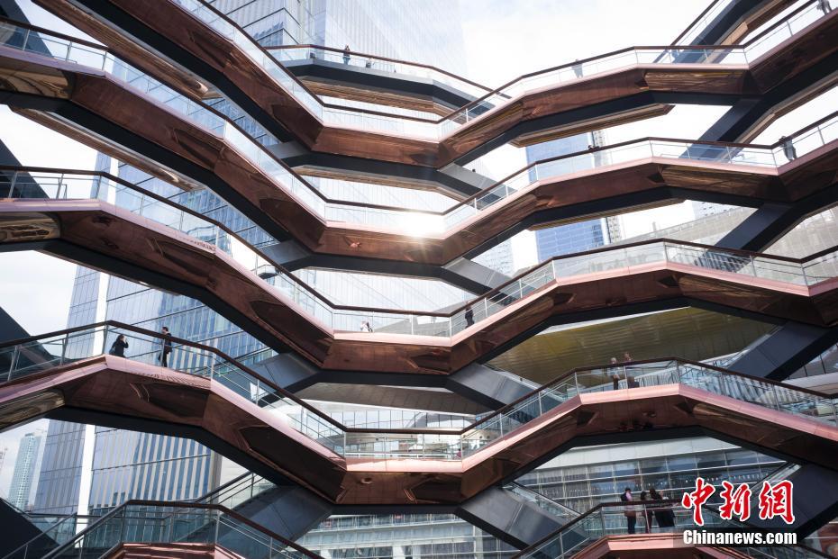 米ハドソン?ヤードが開業(yè)、迷宮のようなベッセルが新たなスポットに