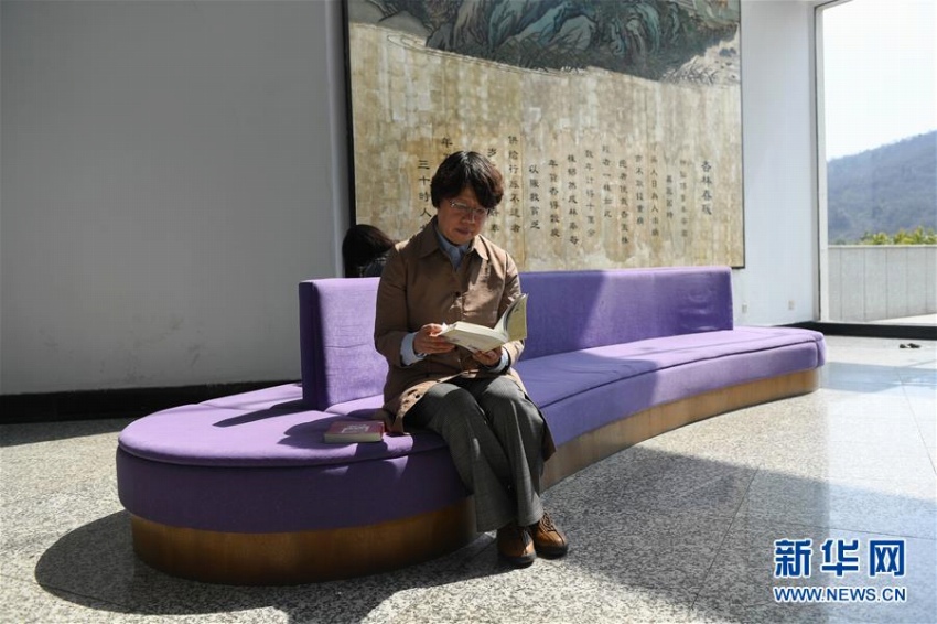 中國侵略日本軍南京大虐殺遭難同胞紀(jì)念館のボランティア吉川淳子さん