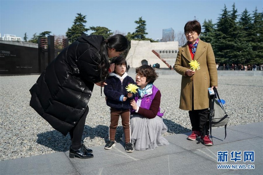 中國侵略日本軍南京大虐殺遭難同胞紀(jì)念館のボランティア吉川淳子さん