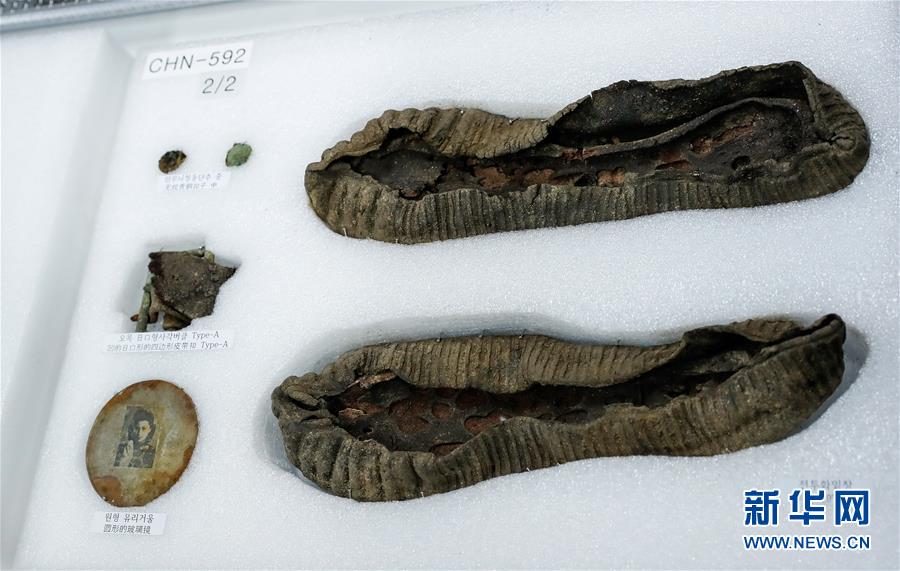 第6陣中國人民志願(yuàn)軍烈士遺骸納棺式が韓國で挙行