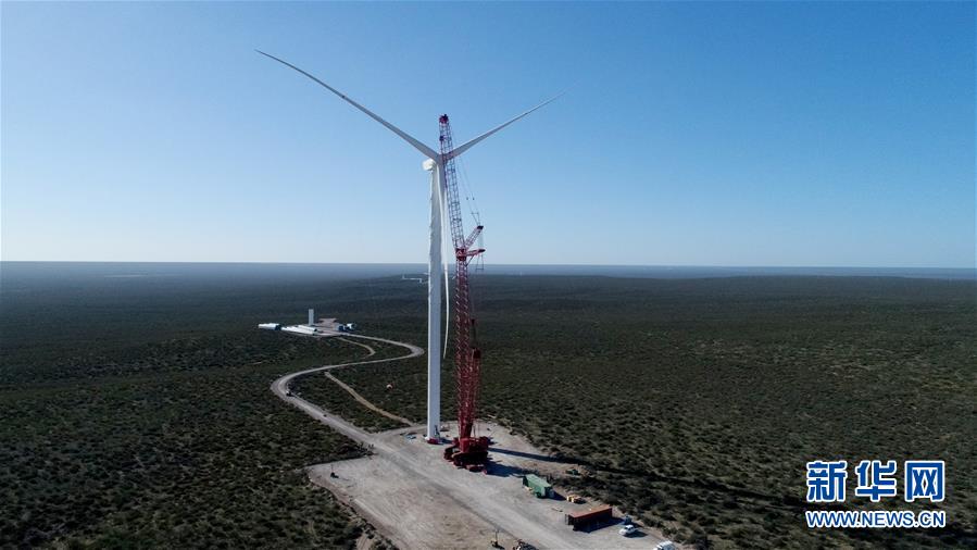 中國(guó)の風(fēng)力発電機(jī)、アルゼンチンのエネルギー構(gòu)造を改善