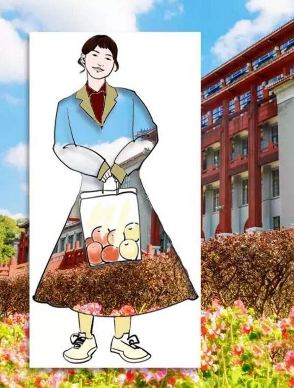 キャンパスの「春の裝い」、四川大學の學生作成した作品話題に