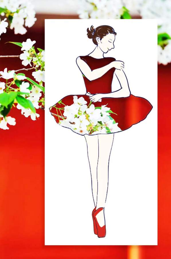 キャンパスの「春の裝い」、四川大學(xué)の學(xué)生作成した作品話題に