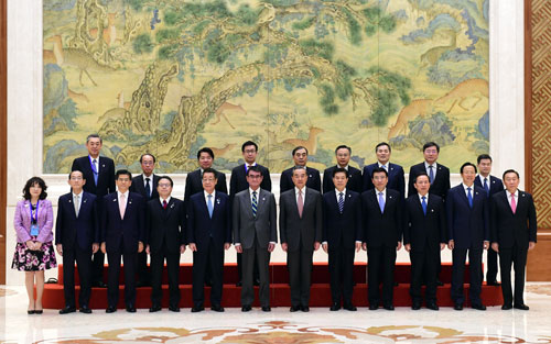 中日ハイレベル経済対話が10の共通認識　第三國協(xié)力を深化