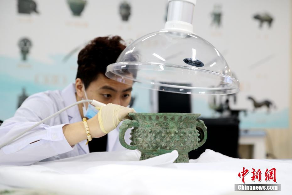 金屬製文化財(cái)の修復(fù)をテーマにした特別展開(kāi)催　陝西省西安市