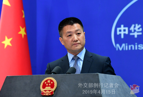 外交部、河野外相訪中が中日関係のさらなる発展に寄與することを希望