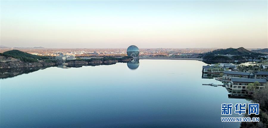 上空から眺めた北京　第2回「一帯一路」國(guó)際協(xié)力サミットフォーラム開(kāi)幕