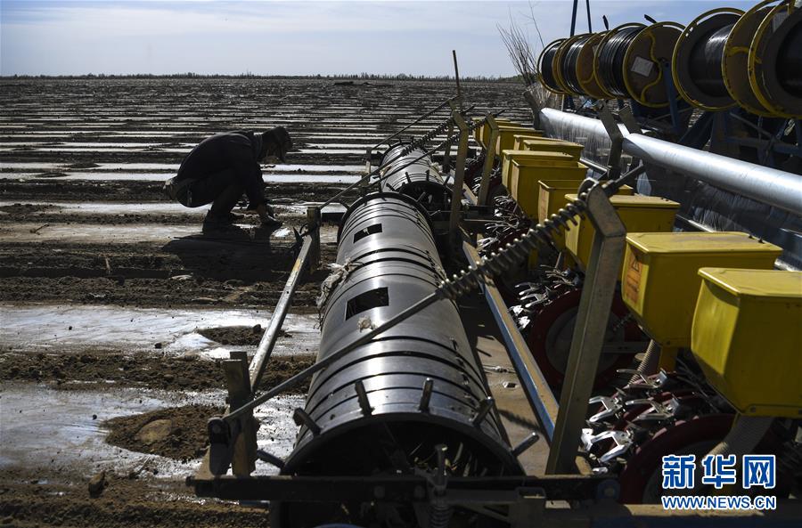 春の耕作シーズンを迎えた新疆の「スマート農(nóng)業(yè)」