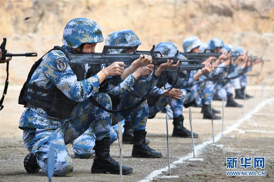 中國(guó)?ロシア海上合同演習(xí)　陸戦分隊(duì)軍事コンテスト開催