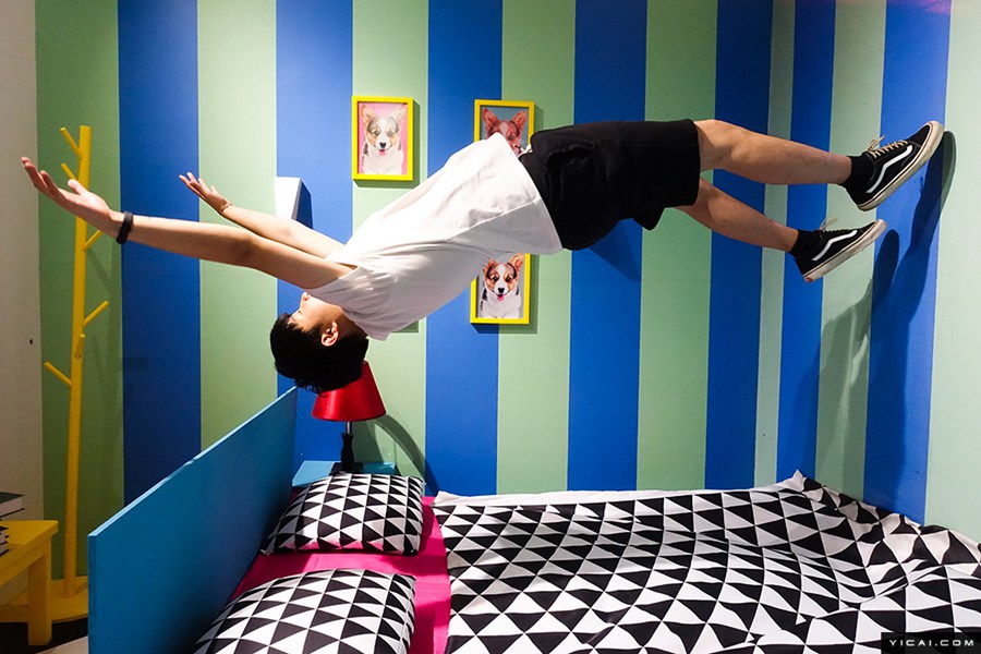 上海の商業(yè)施設(shè)に4連休中「不思議なストレス解消館」登場(chǎng)