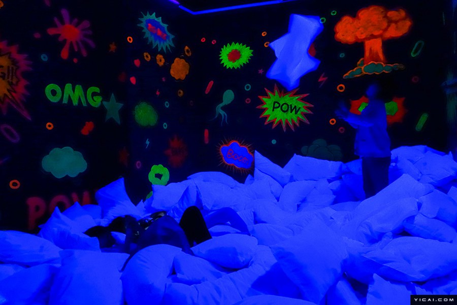 上海の商業(yè)施設(shè)に4連休中「不思議なストレス解消館」登場