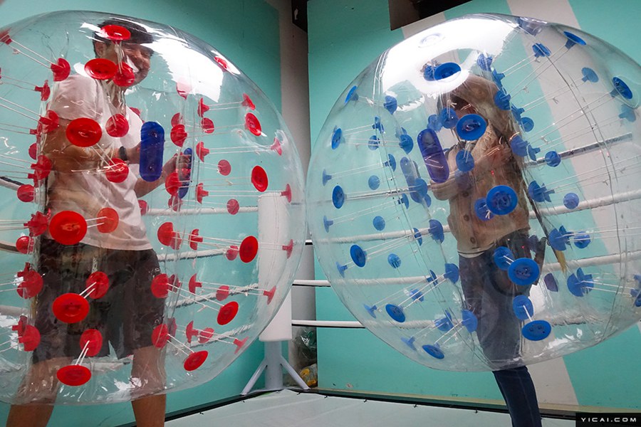 上海の商業(yè)施設(shè)に4連休中「不思議なストレス解消館」登場(chǎng)