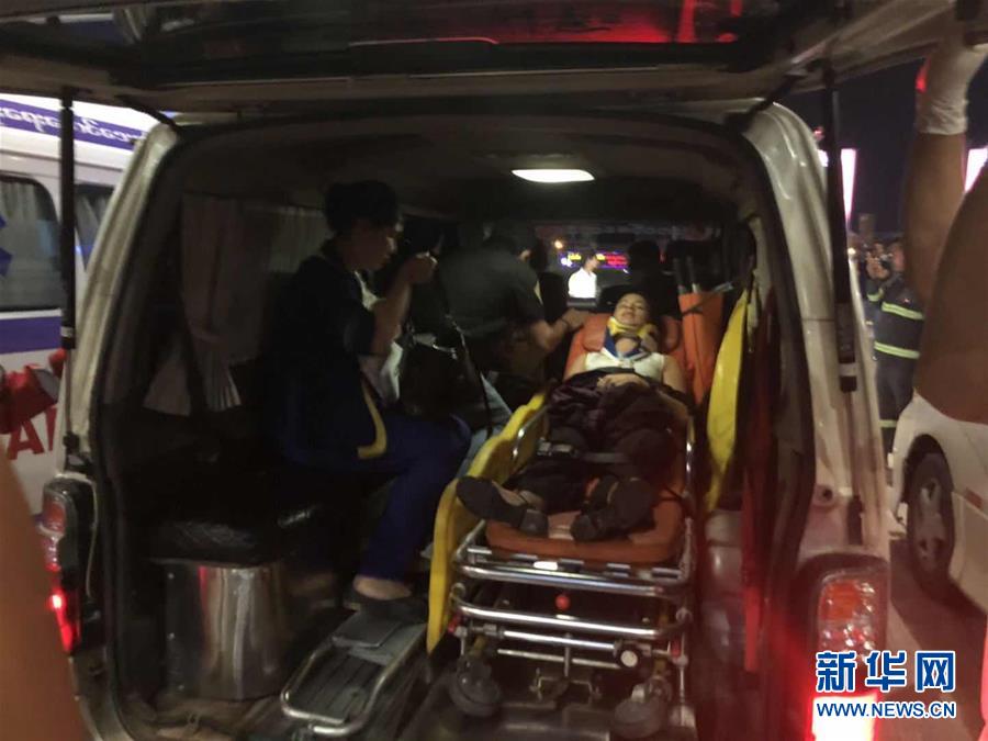 ミャンマーヤンゴン空港で旅客機(jī)が滑走路から逸脫