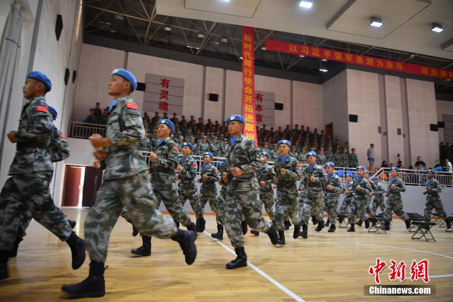 中國の第18次レバノンPKO部隊が発足