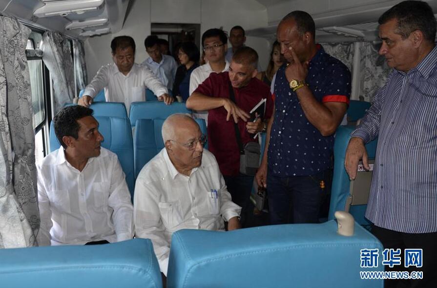 中國(guó)製列車(chē)第1陣がキューバへ輸出