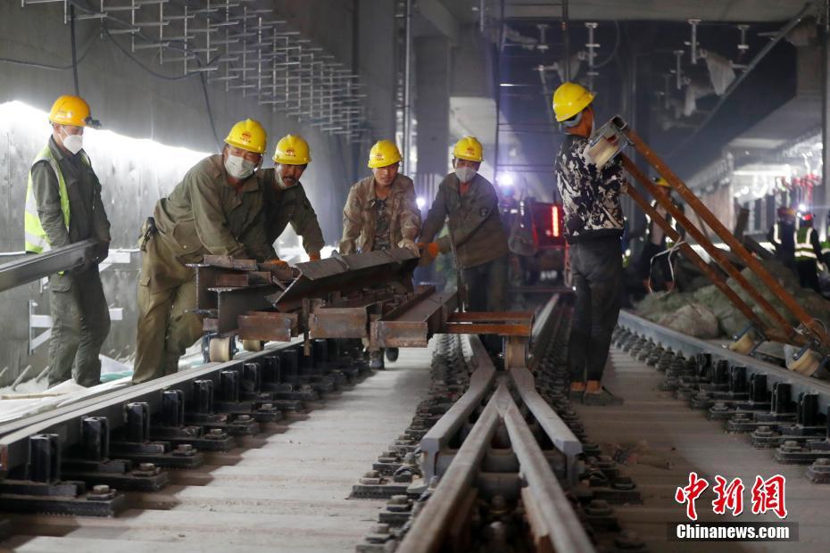 北京軌道交通の新空港線第1期工事が全線軌道敷設(shè)完了