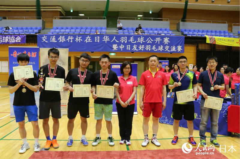 東京で中日両國の友誼深める在日華人バドミントン公式戦