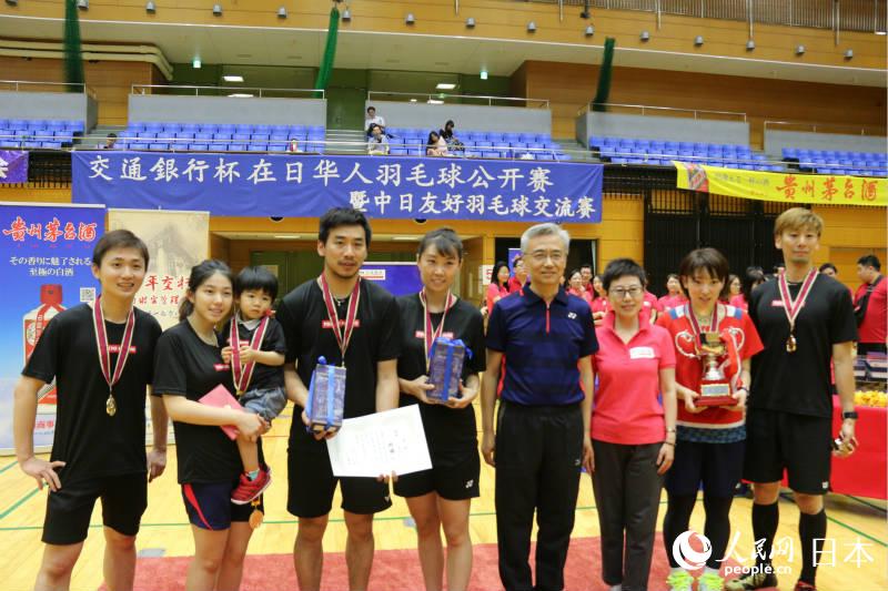 東京で中日両國の友誼深める在日華人バドミントン公式戦