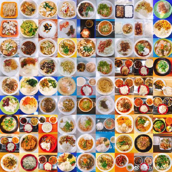 「學食ご飯」の寫真4年分を一挙投稿！ネットで大人気になった女子大學生