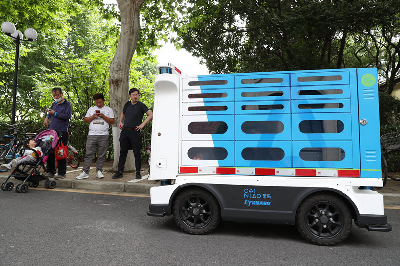 自動(dòng)配送ロボットが上海交通大學(xué)に登場(chǎng)