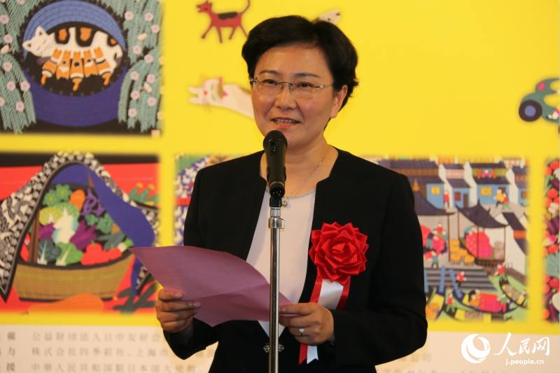 「中日両國(guó)民の心と心を近づける」　金山農(nóng)民畫展が東京で開(kāi)催