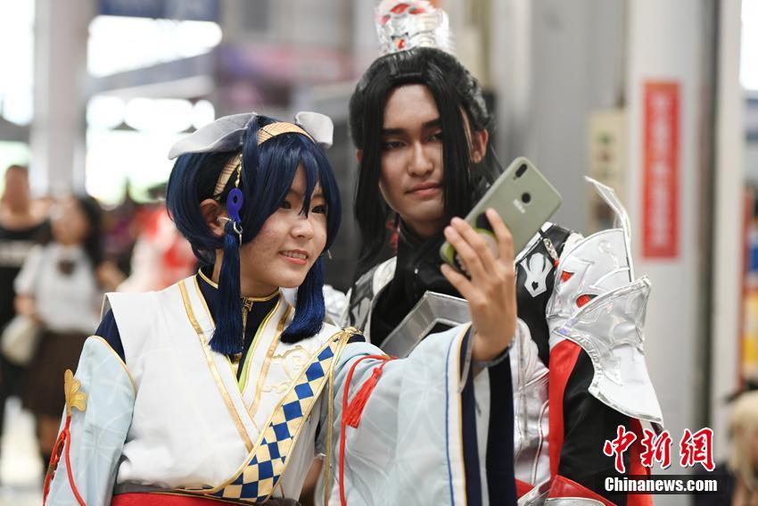 長(zhǎng)春國(guó)際アニメ漫畫蕓術(shù)博にコスプレイヤーが大集合 吉林省