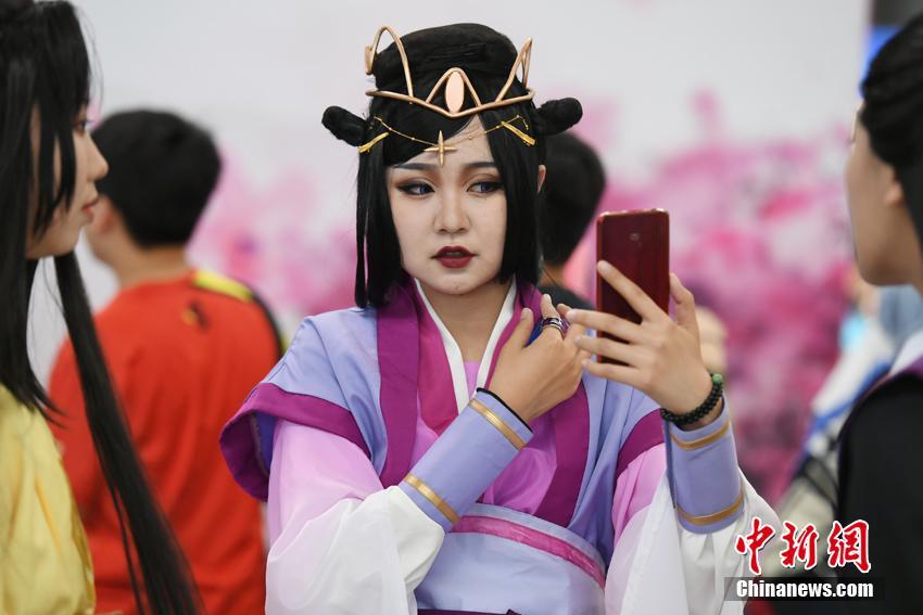 長春國際アニメ漫畫蕓術(shù)博にコスプレイヤーが大集合 吉林省