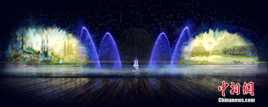 水で火を表現(xiàn)？火山の爆発を再現(xiàn)する大型ウォーターショー 黒竜江省