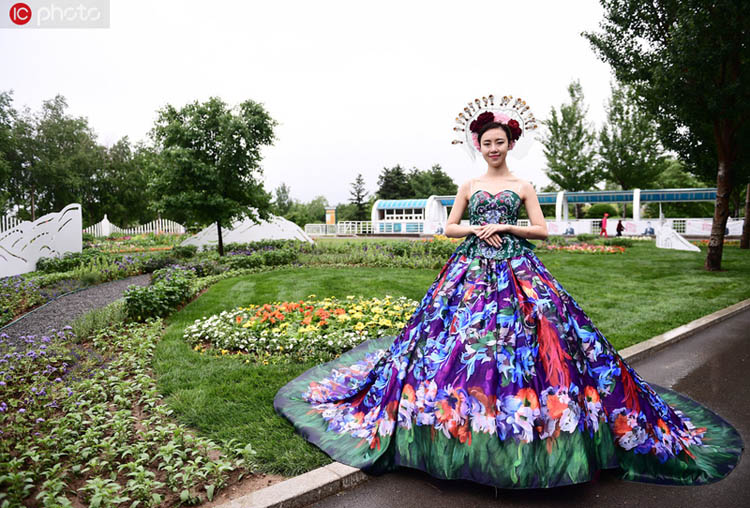 リアル「花の子ルンルン」現(xiàn)る？瀋陽(yáng)國(guó)際フラワーボーダー文化フェス開幕　遼寧省