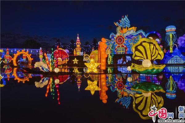 35萬(wàn)平方メートルにわたり広がる幻想的な光景　中國(guó)長(zhǎng)春納涼燈會(huì)