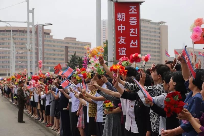 習近平総書記が専用機で朝鮮に到著
