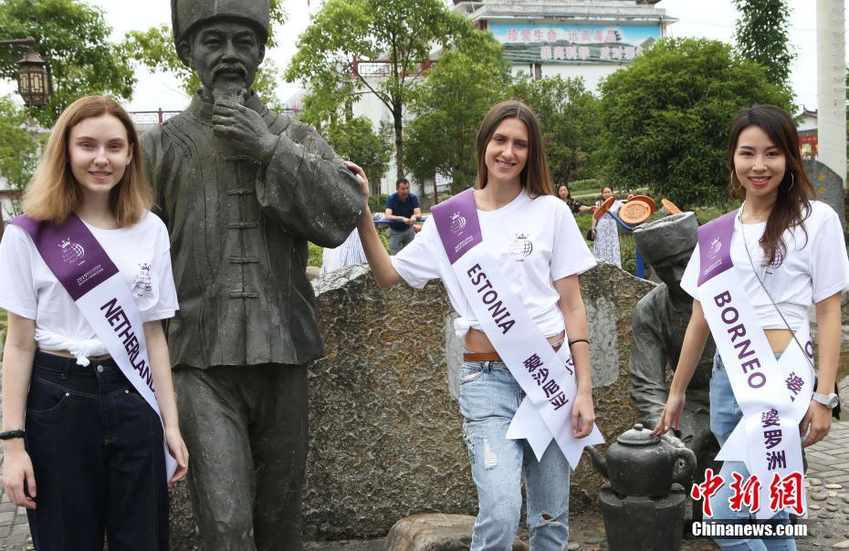 美女25人が湖北に集結(jié)！2019ミス?ツーリズム?インターナショナル世界大會