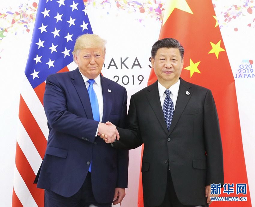 【速報】中米首脳が経済貿(mào)易交渉の再開で合意