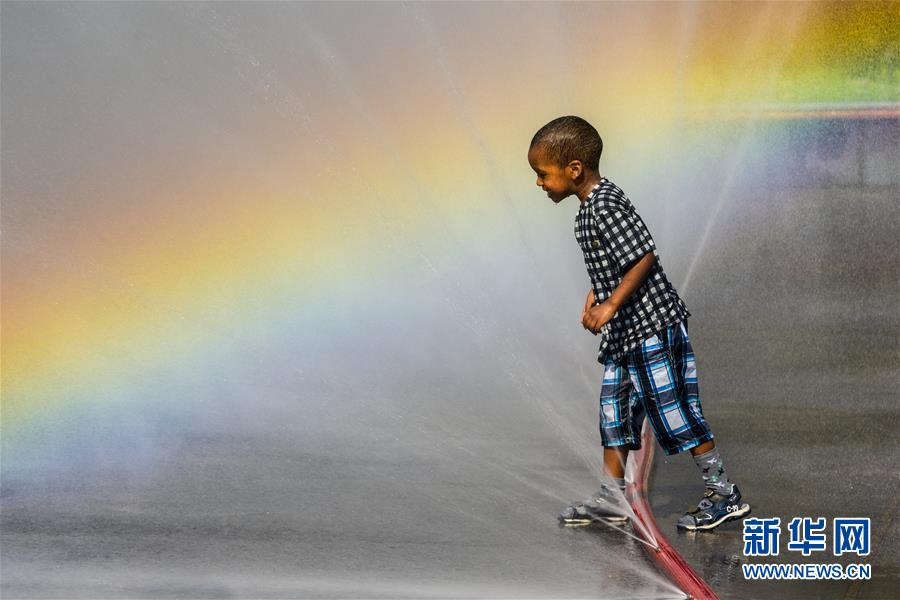 暑さにあえぐ世界各地の人々