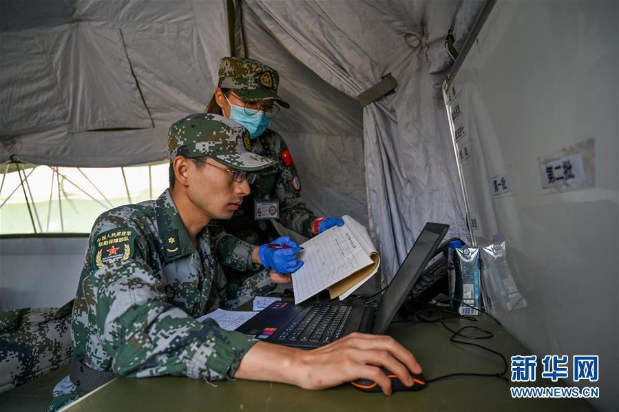 中獨両軍が衛(wèi)生支援共同訓(xùn)練　一段と実戦的に
