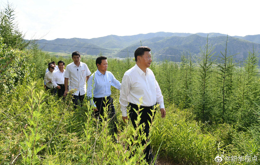 習(xí)近平総書(shū)記が內(nèi)蒙古視察
