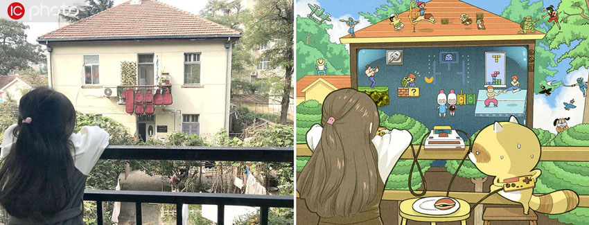 次元の壁を越え6歳の娘を童話世界に描きこんだイラストレーター