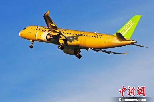 中國(guó)産旅客機(jī)C919　第104機(jī)が試験飛行に成功