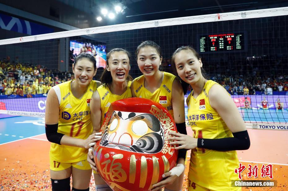 中國女子バレー代表が東京オリンピック出場(chǎng)権を獲得