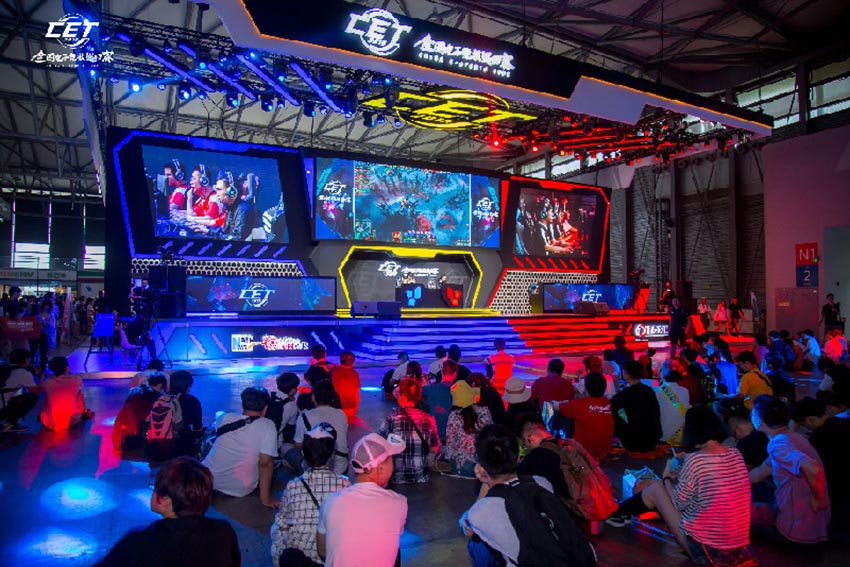 ゲームイベント「CET全國(guó)電子競(jìng)技巡回大會(huì)」が開(kāi)催