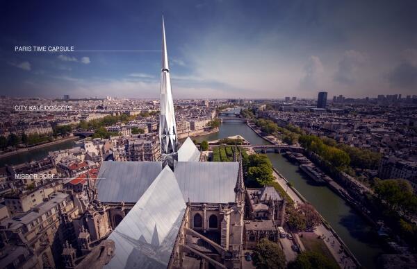 ノートルダム大聖堂屋根設(shè)計コンペで中國人建築士が優(yōu)勝