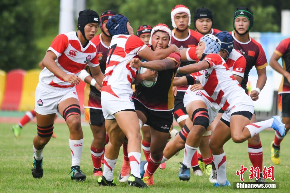中國ラグビーチーム、17対76で日本に敗れる　中日韓ジュニア交流競技會