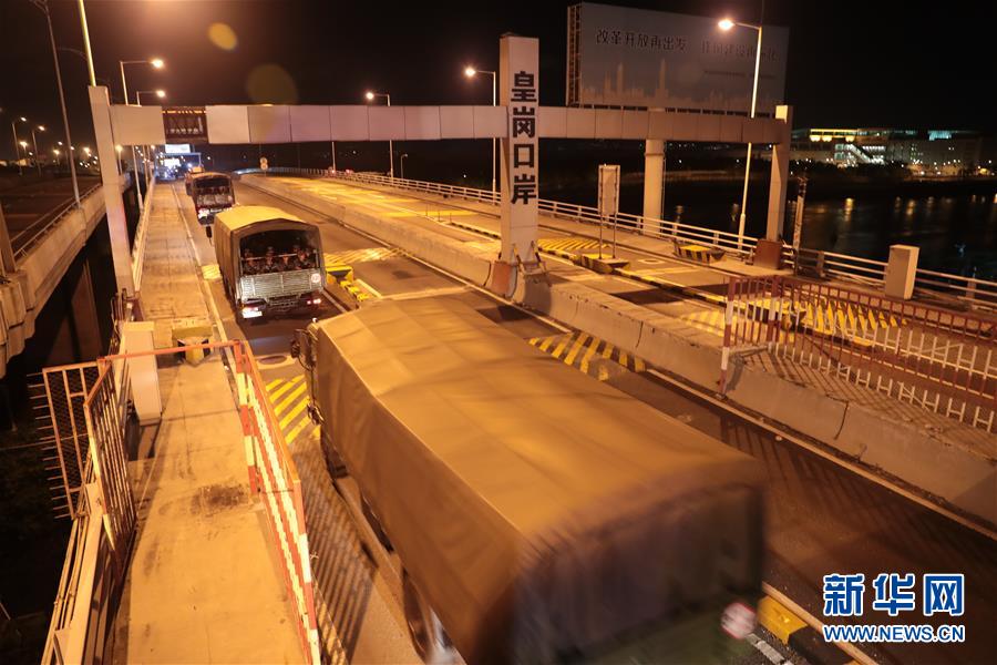 中國人民解放軍香港駐留部隊が22回目の交替