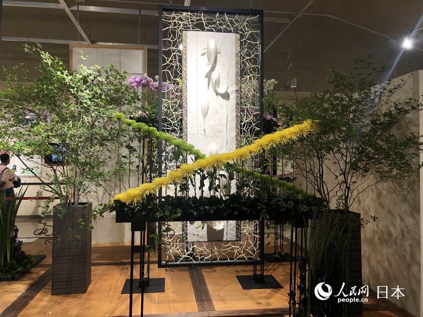 限られた時(shí)間で競う「花いけバトル」が熱い！世園會(huì)のジャパンデー