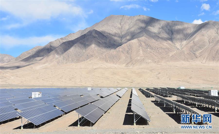 新疆で太陽に最も近い県、「光」で貧困脫卻