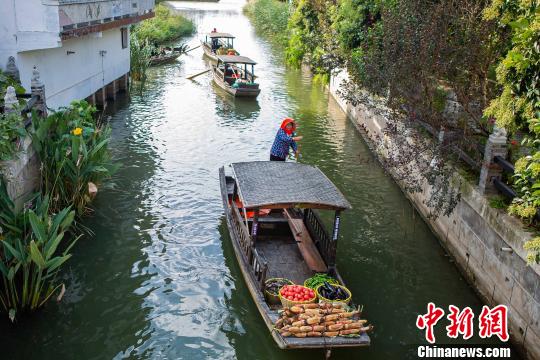 江蘇興化農(nóng)民豊作祭り 水産物と実り豊かな水郷の魅力存分に